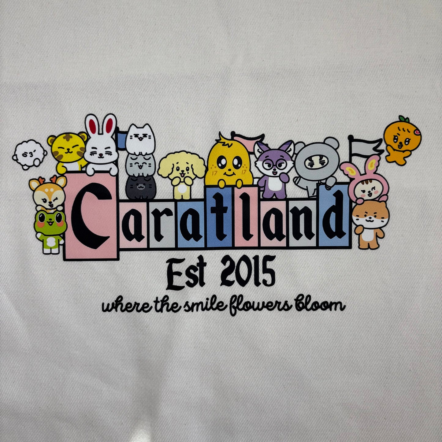 Seventeen Caratland Fandom Sign Tote Bag