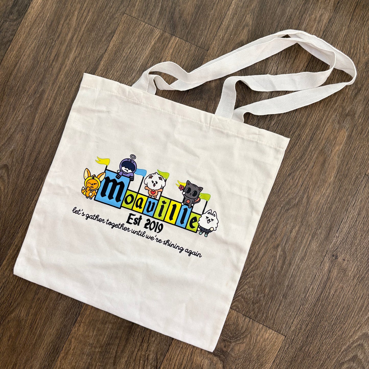 TXT Moaville Fandom Sign Tote Bag