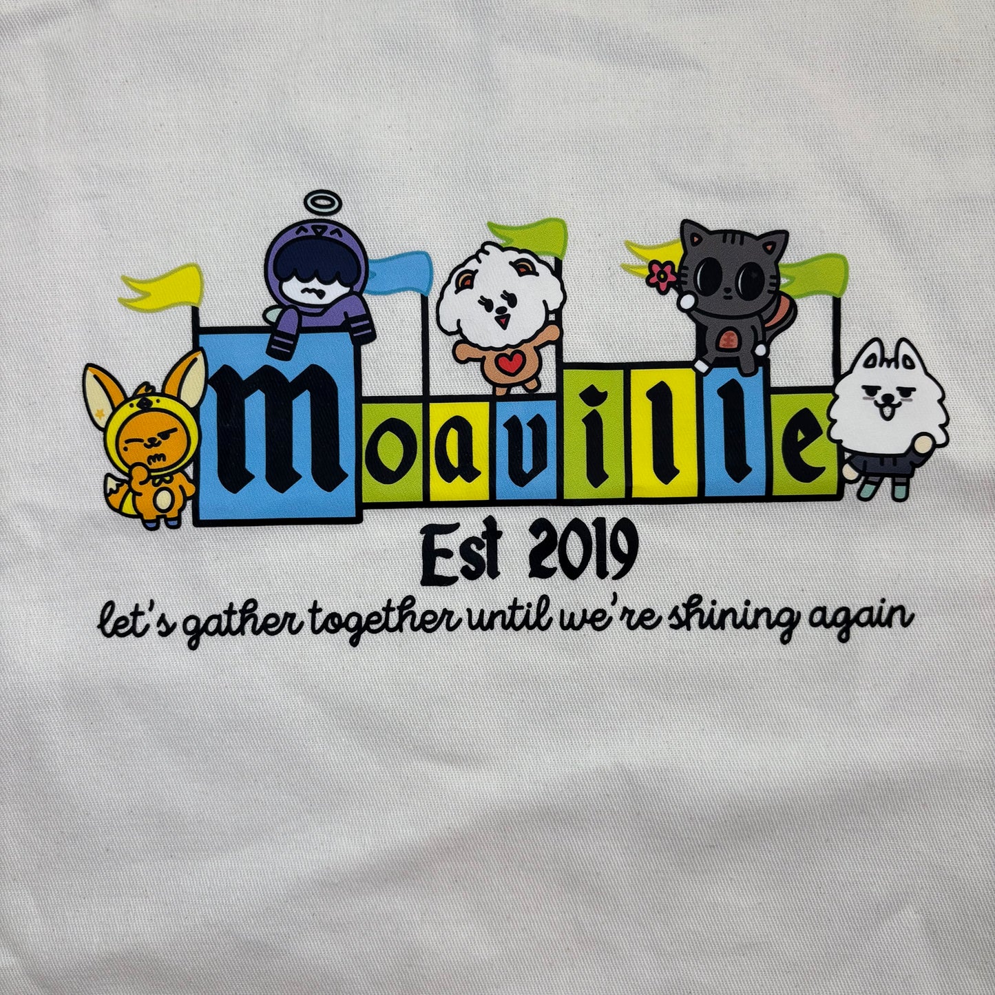 TXT Moaville Fandom Sign Tote Bag