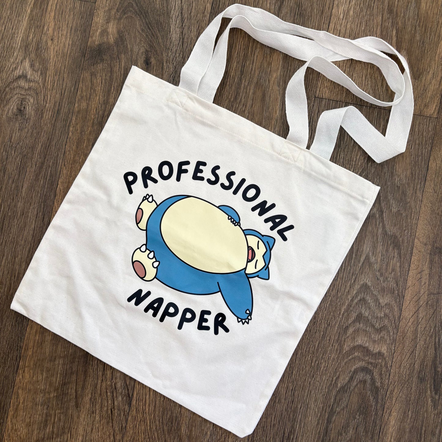 Snorlax Professional Napper Tote Bag