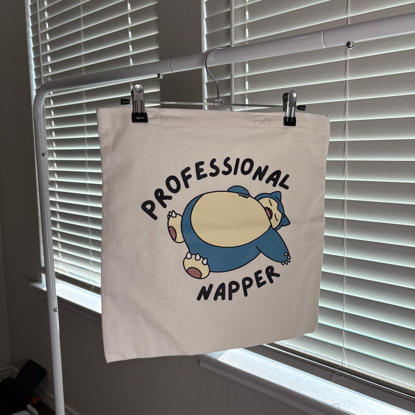 Snorlax Professional Napper Tote Bag