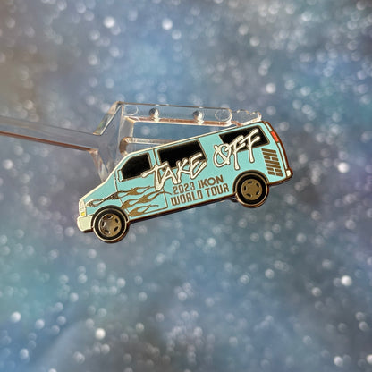 iKon Take Off Tour Enamel Pin