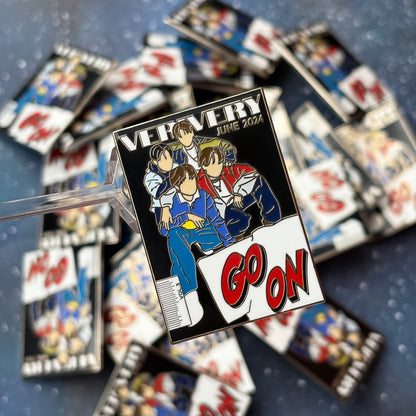 VeriVery Go On Fanmeet Tour Enamel Pin