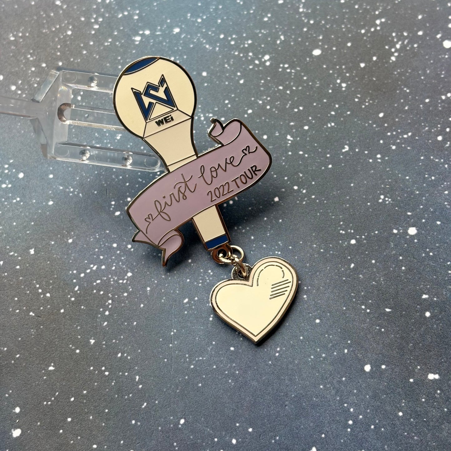 WEi First Love US Tour Enamel Pin