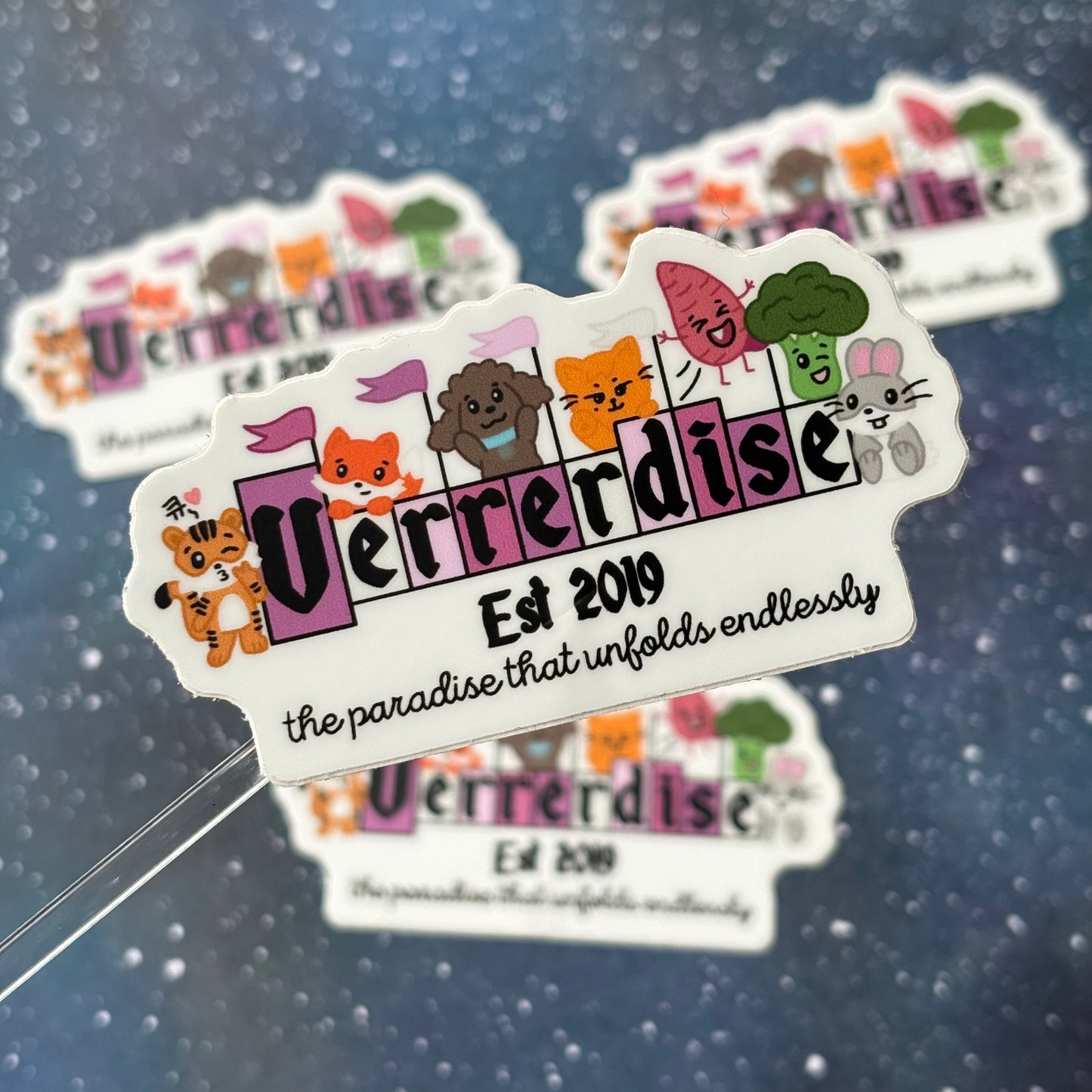 VeriVery Verrerdise Fandom Sticker