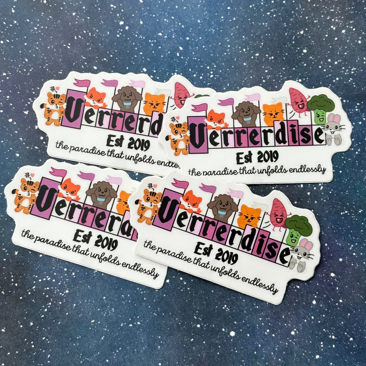 VeriVery Verrerdise Fandom Sticker