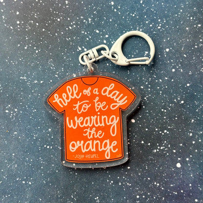 Tennessee Vols Football Josh Huepel Quote Keychain