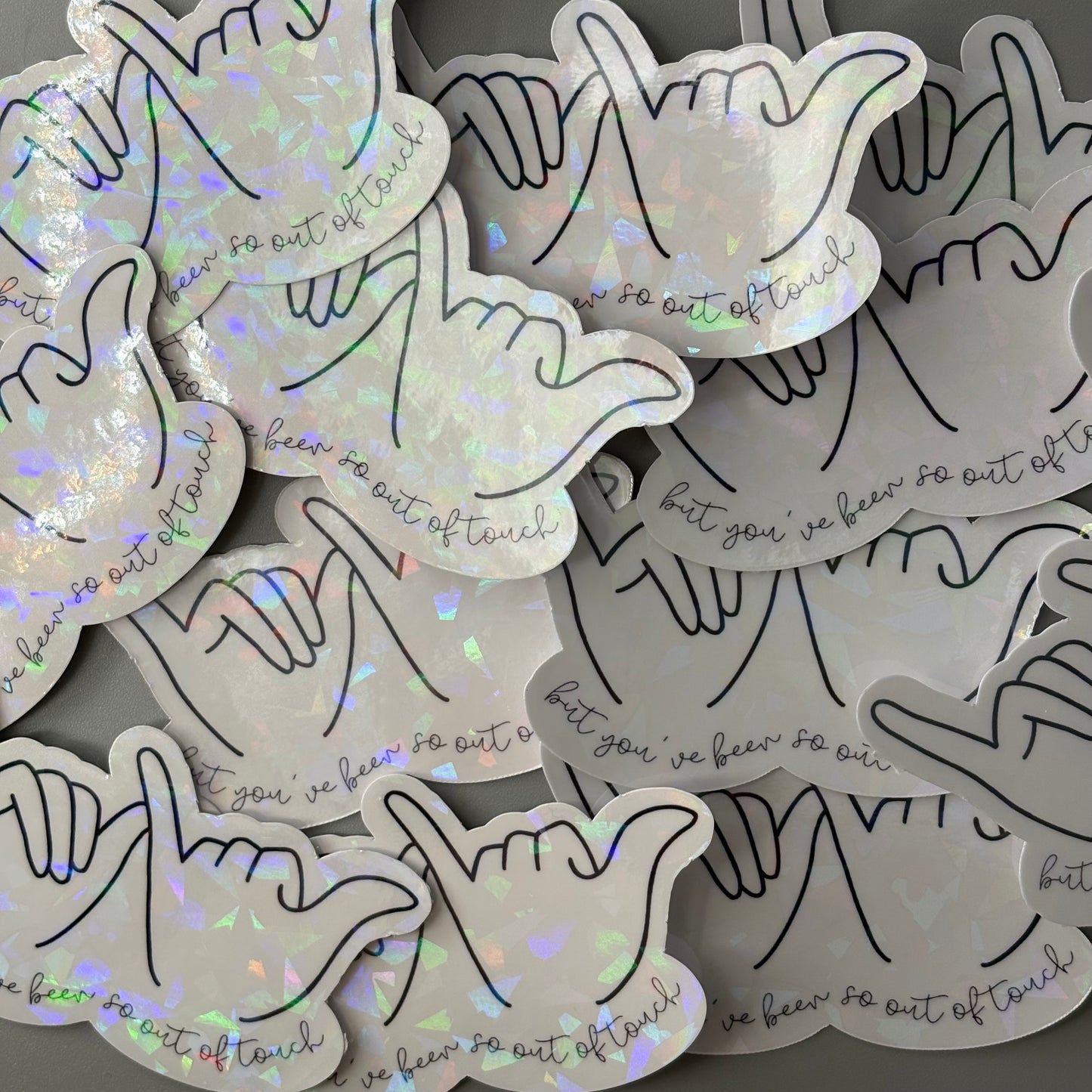 Katseye Touch Holographic Sticker