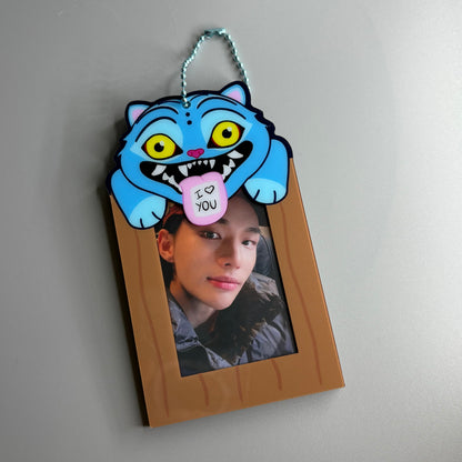 Kpop Demon Hunters Derpy Tiger Acrylic Photocard Holder