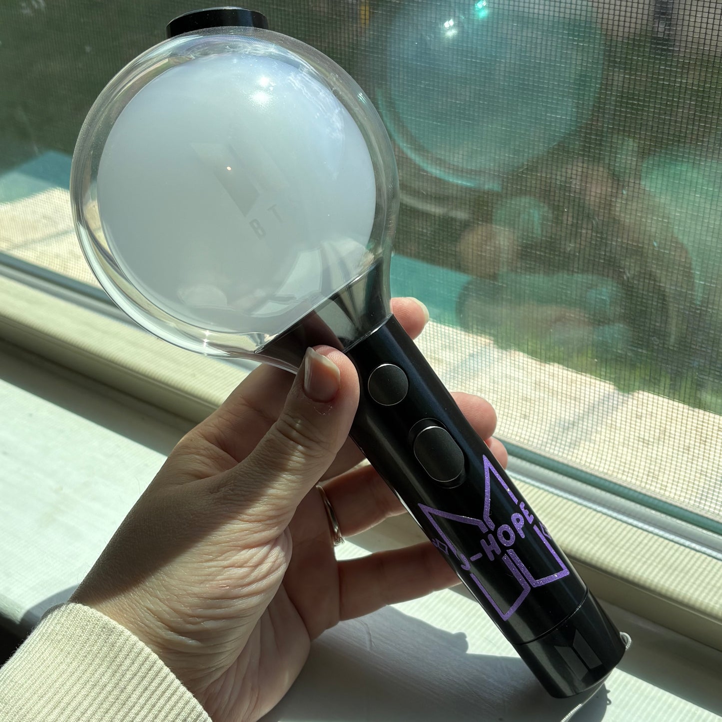 BTS Logo Member Lightstick Decal