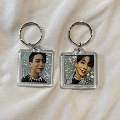 Xdinary Heroes Member Double-Sided Photo Keychain