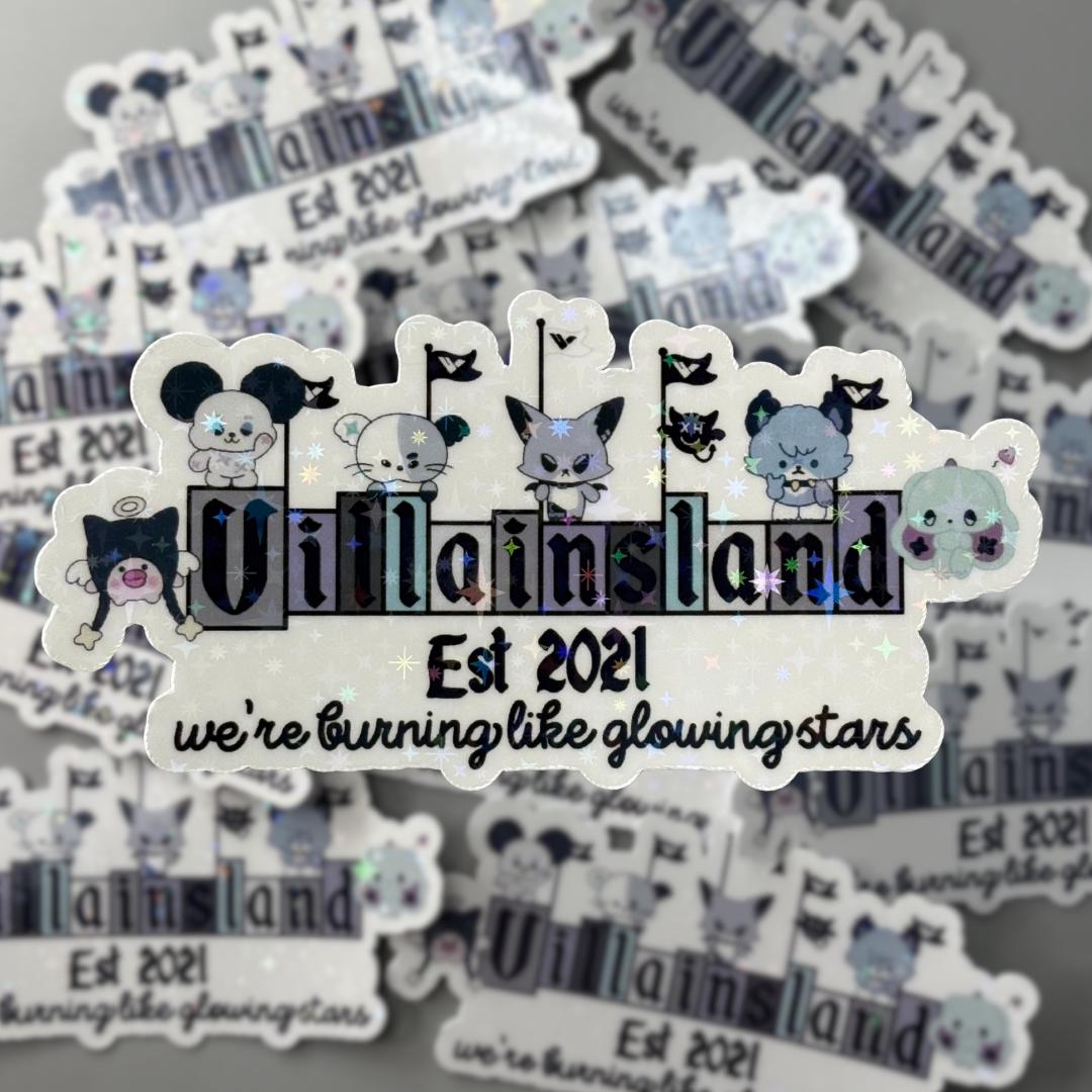 Xdinary Heroes XH Villains Villainsland Fandom Xdinary Monsters Holographic Sticker