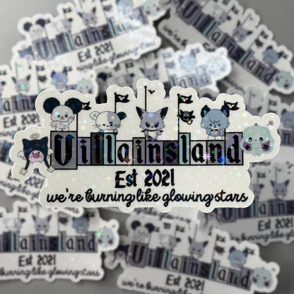 Xdinary Heroes XH Villains Villainsland Fandom Xdinary Monsters Holographic Sticker