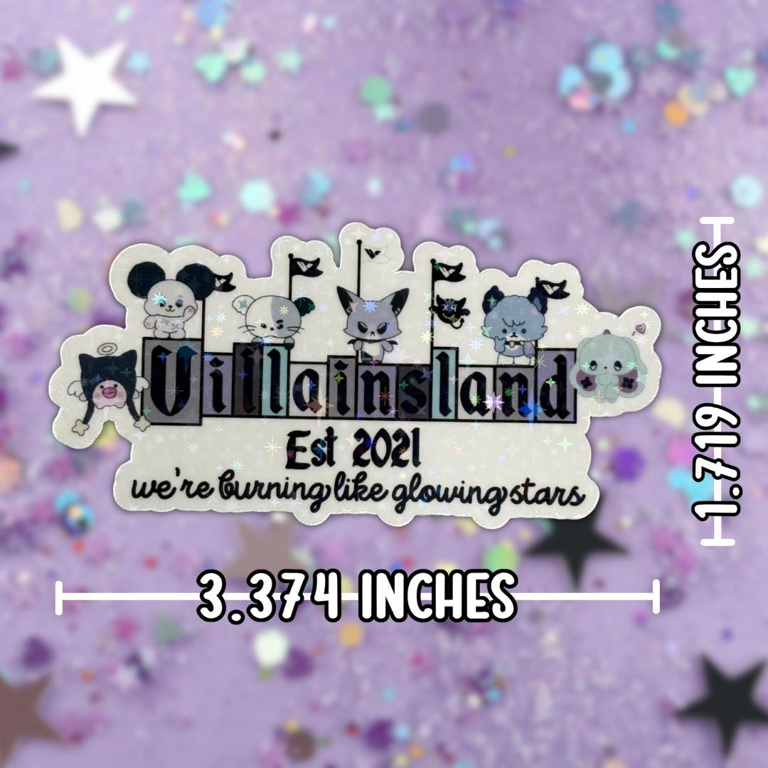 Xdinary Heroes XH Villains Villainsland Fandom Xdinary Monsters Holographic Sticker