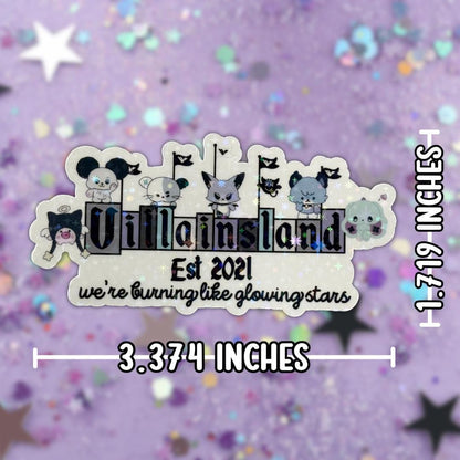 Xdinary Heroes XH Villains Villainsland Fandom Xdinary Monsters Holographic Sticker