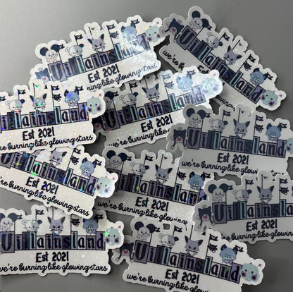 Xdinary Heroes XH Villains Villainsland Fandom Xdinary Monsters Holographic Sticker