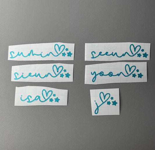 StayC Kpop Lighstick Member Decal