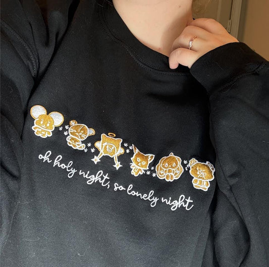 Xdinary Heroes Xdinary Monsters Gingerbread Winter X-Mas Lyrics Kpop Christmas Embroidered Sweatshirt
