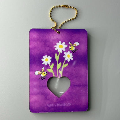 Pokemon What a Cutiefly Funny Cute Kpop Photocard Holder Keychain