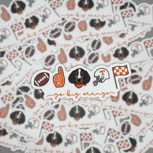 Tennessee Volunteers Cute Symbols Matte Sticker