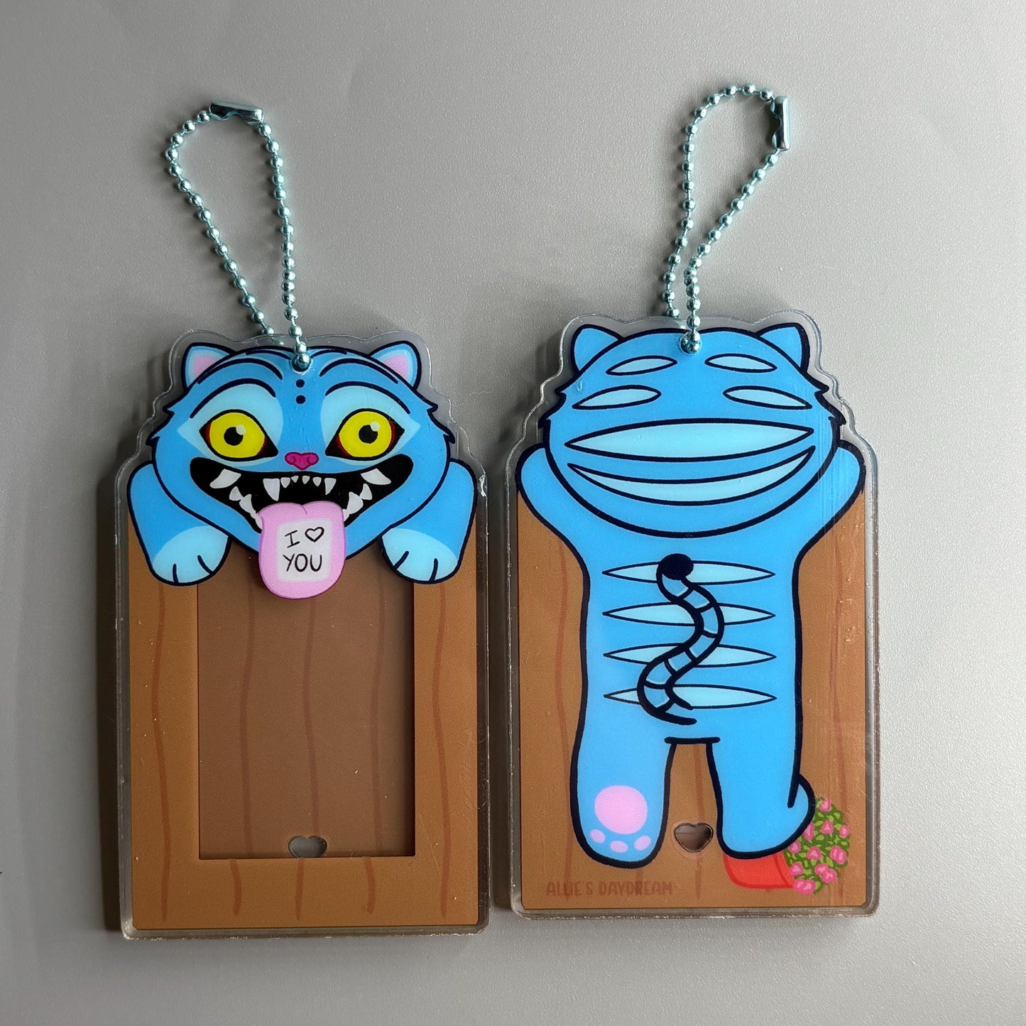 Kpop Demon Hunters Derpy Tiger Photo Frame Keychain