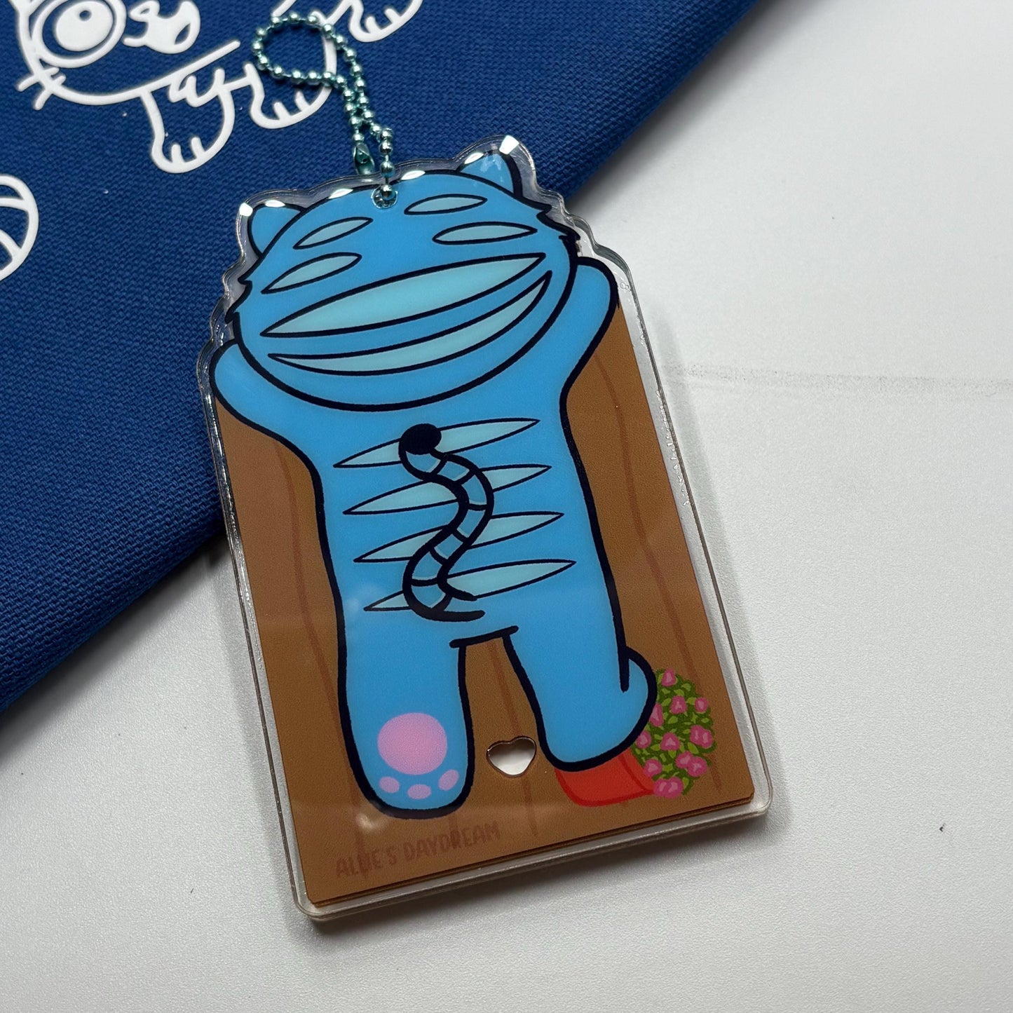 Kpop Demon Hunters Derpy Tiger Photo Frame Keychain