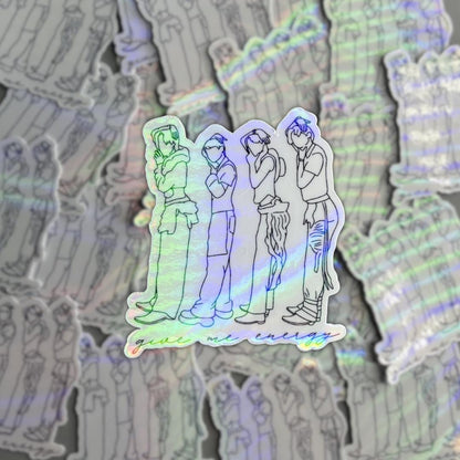 XLOV 1&Only Holographic Sticker