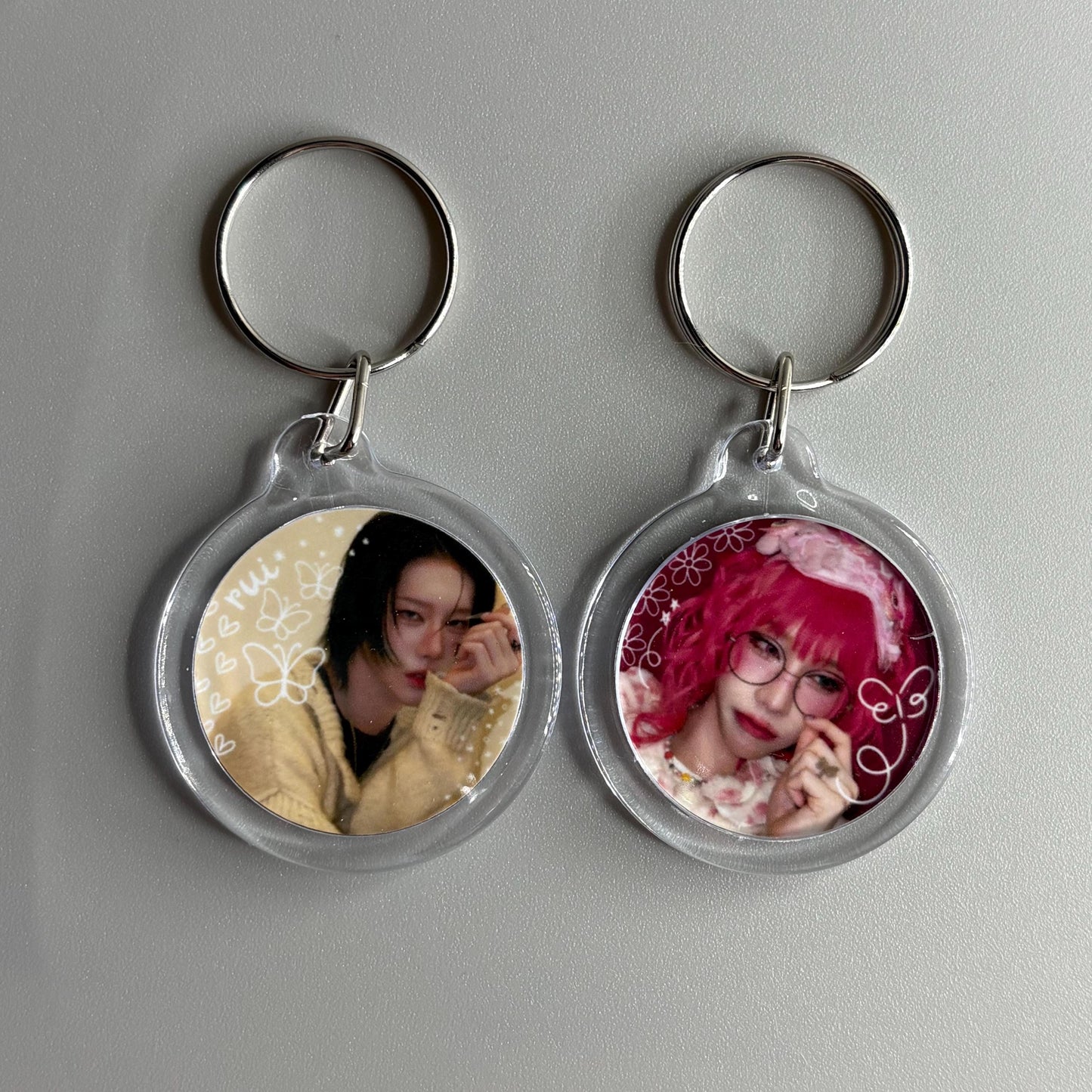XLOV Member Double Sided Circle Keychain