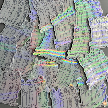 XLOV 1&Only Holographic Sticker