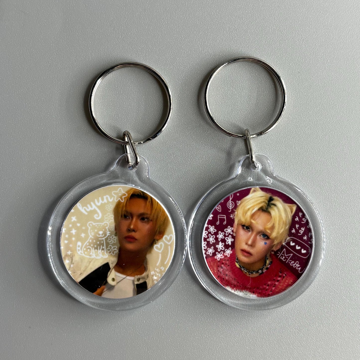 XLOV Member Double Sided Circle Keychain