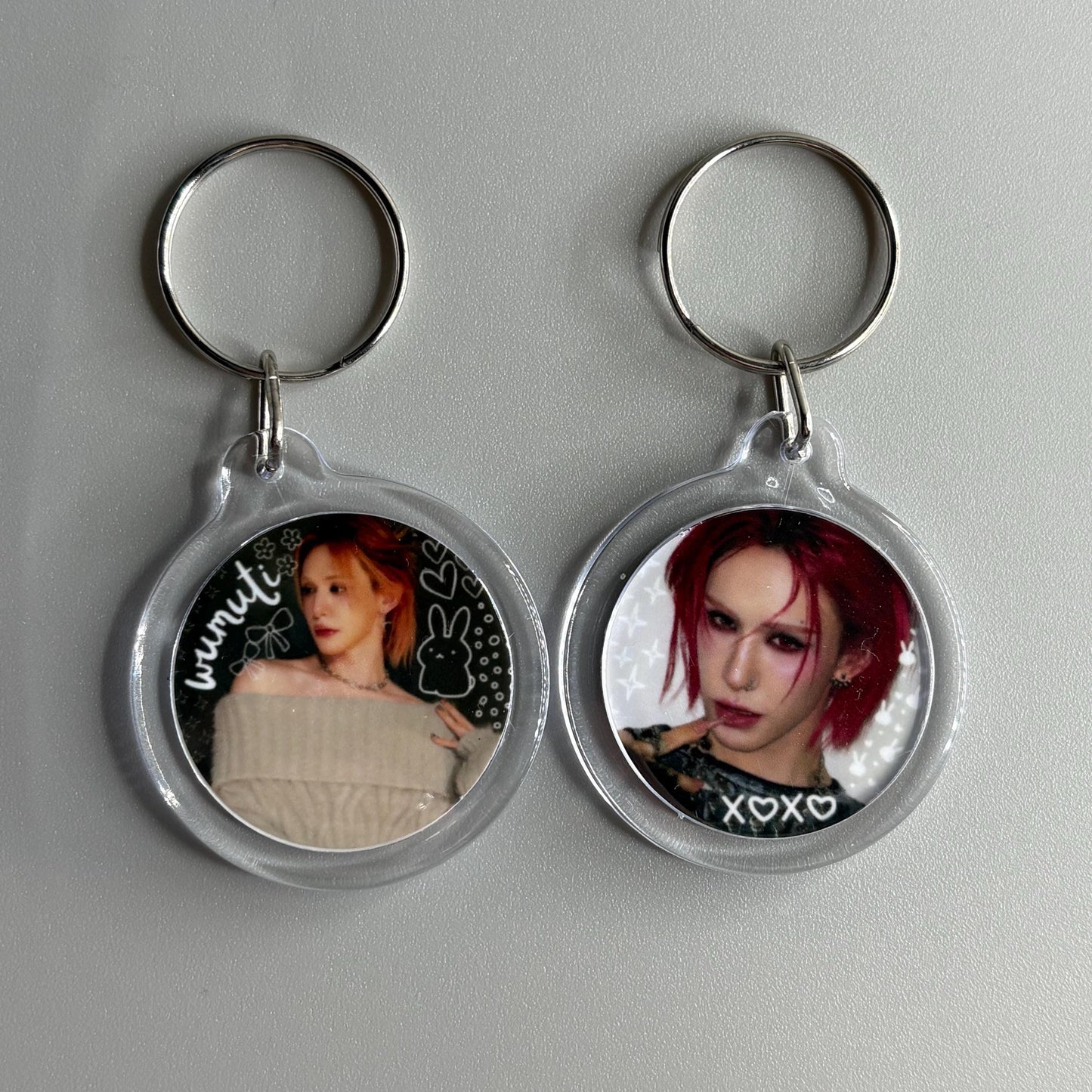 XLOV Member Double Sided Circle Keychain