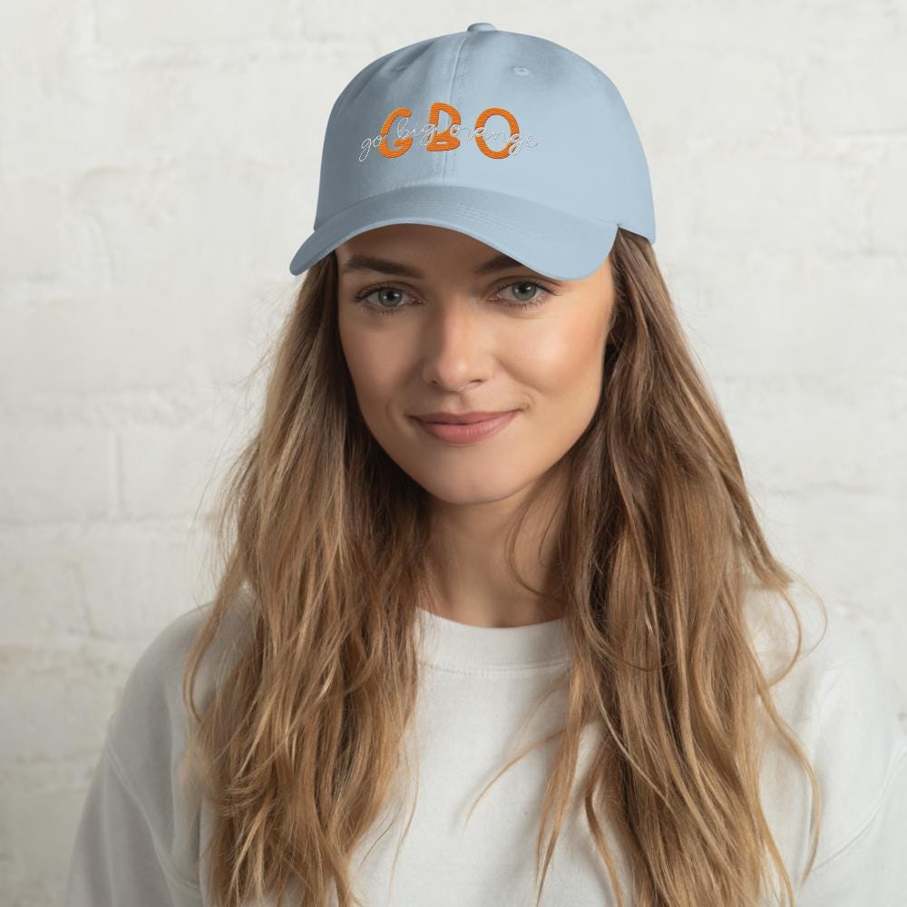 Tennessee Volunteers Vols GBO Go Big Orange Embroidered Baseball Dad Hat