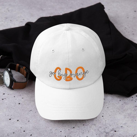 Tennessee Volunteers Vols GBO Go Big Orange Embroidered Baseball Dad Hat