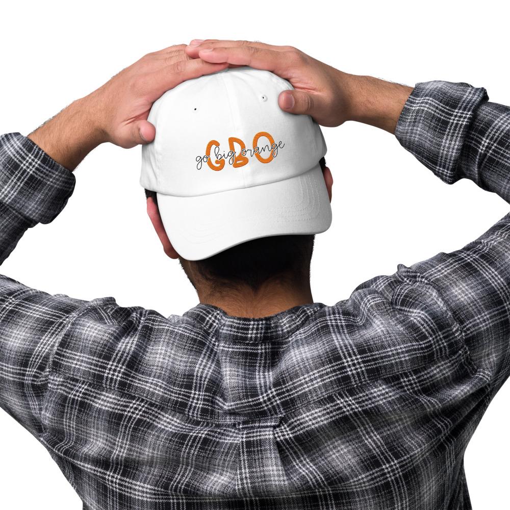 Tennessee Volunteers Vols GBO Go Big Orange Embroidered Baseball Dad Hat