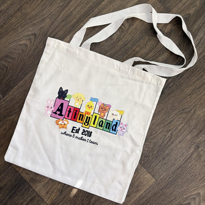 Atinyland Ateez Atiny Aniteez Atinyland Fandom Sign Tote Bag
