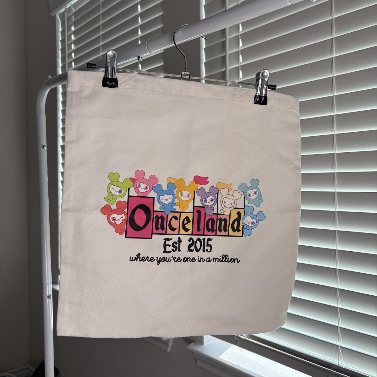 Onceland Twice Once Fandom Sign Tote Bag