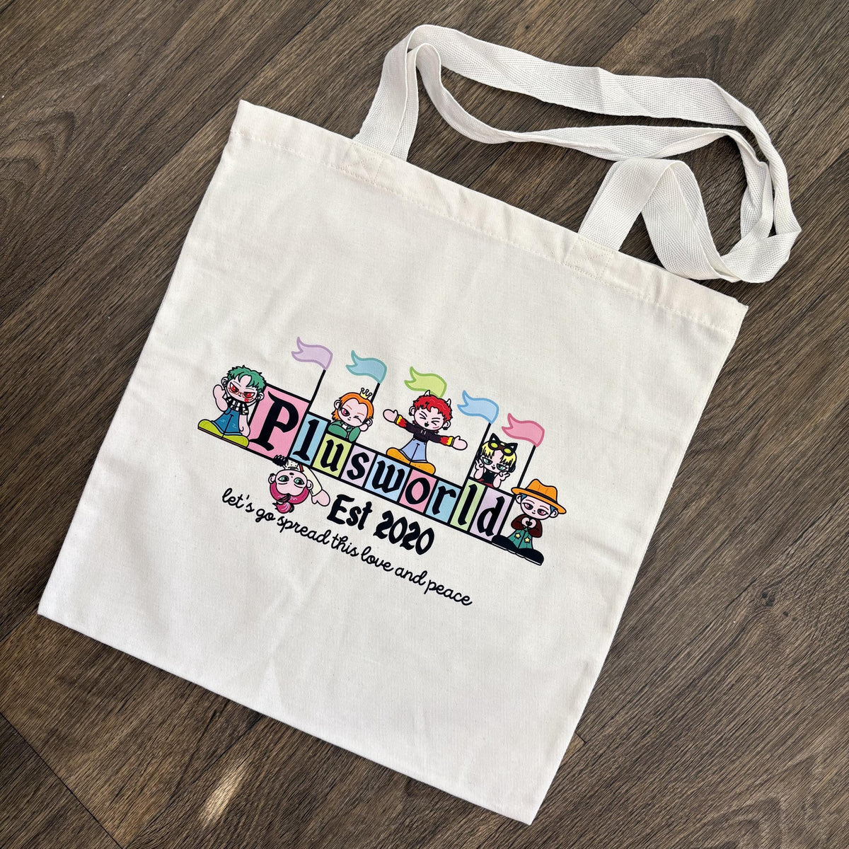 P1usworld P1H P1Harmony P1ece Fandom Sign Tote Bag