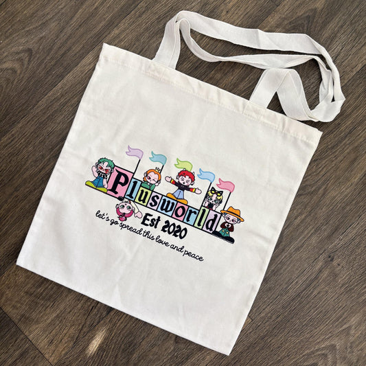 P1Harmony P1usworld Fandom Sign Tote Bag