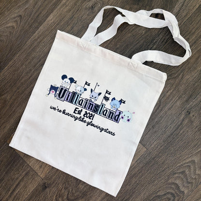 Villainsland Xdinary Heroes XH Villains Fandom Sign Tote Bag