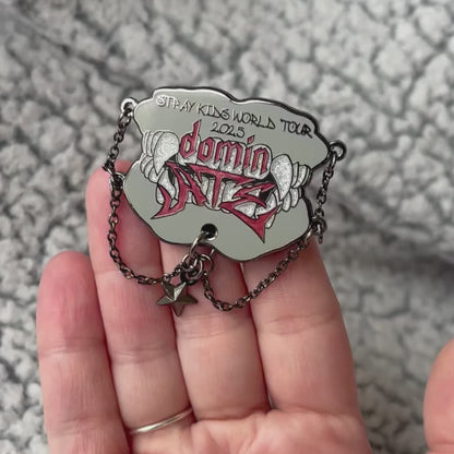 Stray Kids Dominate World Tour Enamel Pin